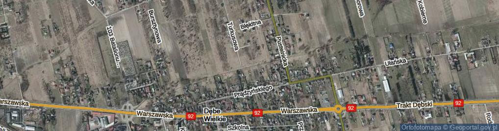 Zdjęcie satelitarne Grafitowa ul.